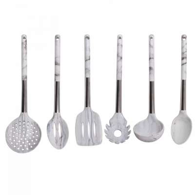 Food Grade 6pcs Silicone Kitchen Utensil Set Cooking Utensil Tools