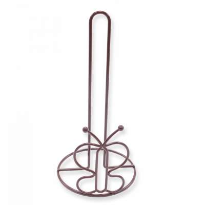 High quality metal wire  tissue holder  kitchen gadgets stand tissue  stand with coating