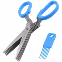 Best Quality kitchen scissors multifunction 5 Multi-blades Herb scissor